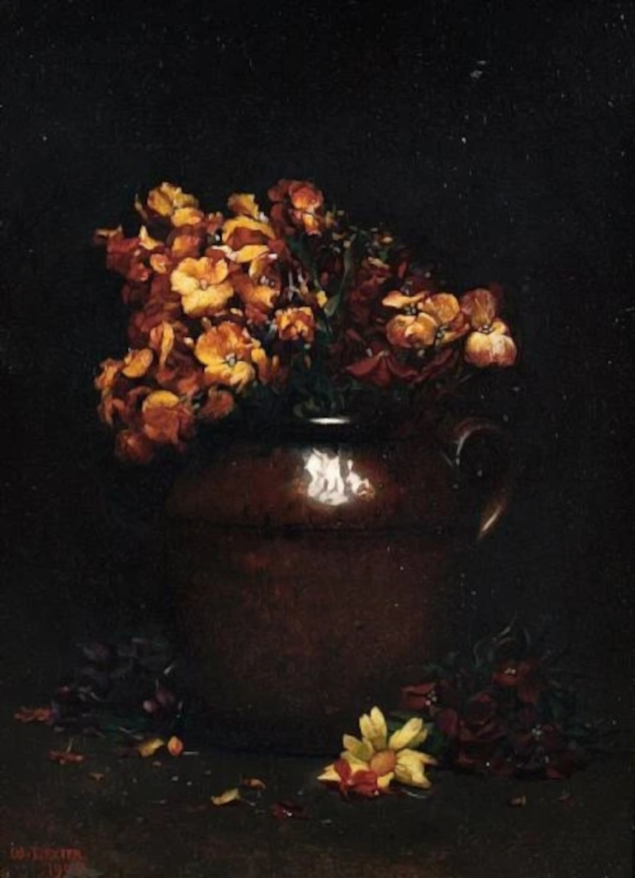 An early work emulating the style of the old Flemish Masters